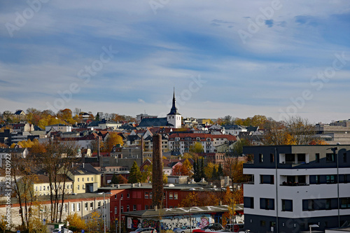 Obraz na płótnie Blick auf Lüdenscheid w salonie