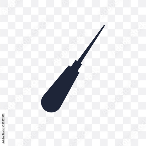 awl transparent icon. awl symbol design from Sew collection.