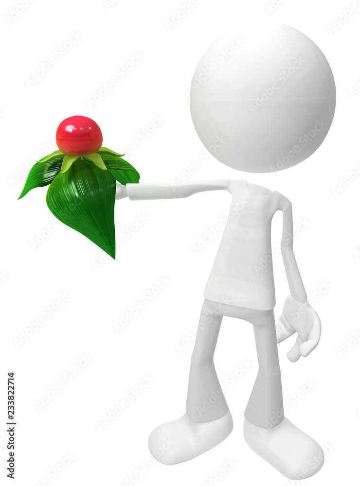 White Figure, Plant Berry