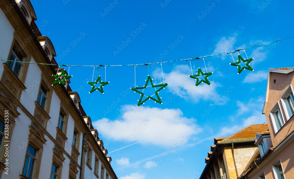 Weihnachtsdekoration Weihnachtsbeleuchtung Erlanger Innenstadt Weihnachtsdekoration Weihnachtsbeleuchtung Erlanger Innenstadt