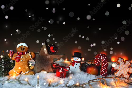 Weihnachten Hintergrund - L...