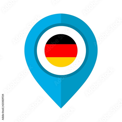 illustration of Germany location map. Travel destination icon. Free Download illustration of Germany location map. Travel destination icon. - GFXLoad