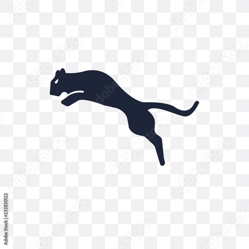 puma transparent icon. puma symbol design from Animals collection.
