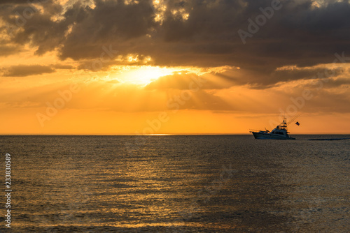ocean sunset