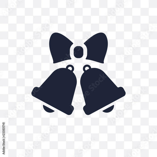 Wedding Bells transparent icon. Wedding Bells symbol design from Wedding and love collection.
