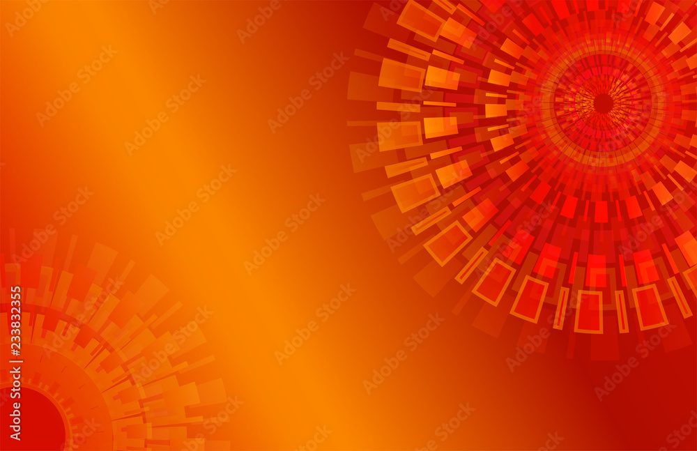 Abstract orange color background. Modern geometric graphic design elements.  Editable, can be used on brochures, corporate folder etc. Vector and raster  format available Stock Vector | Adobe Stock