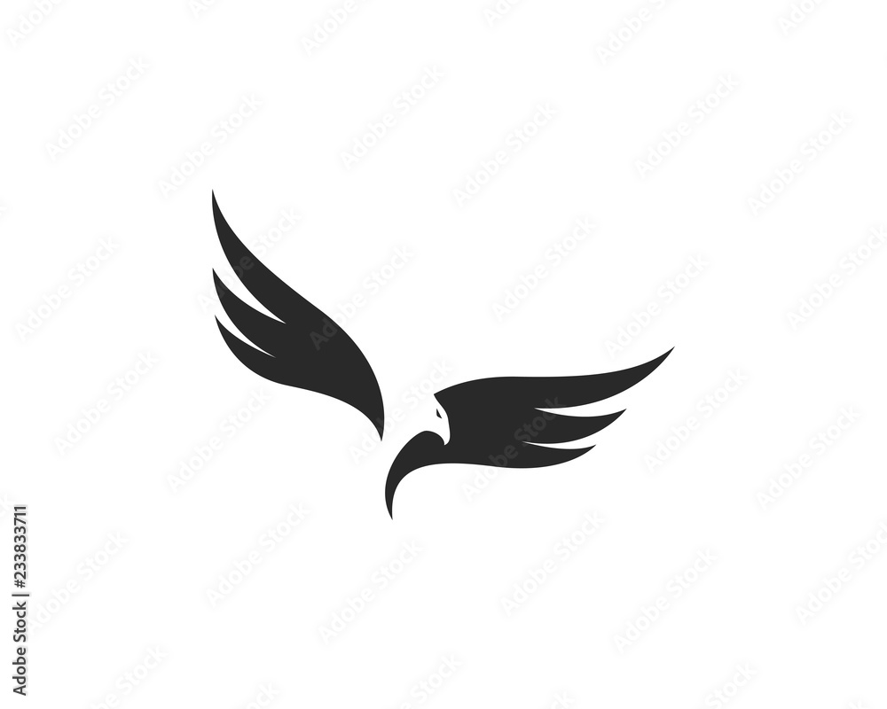 Falcon Eagle Bird Logo Template Falcon Eagle Bird Logo Template