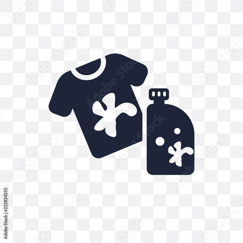stain remover transparent icon. stain remover symbol design from Cleaning collection.