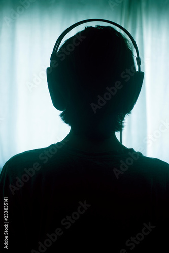 Female DJ deejay woman headphones