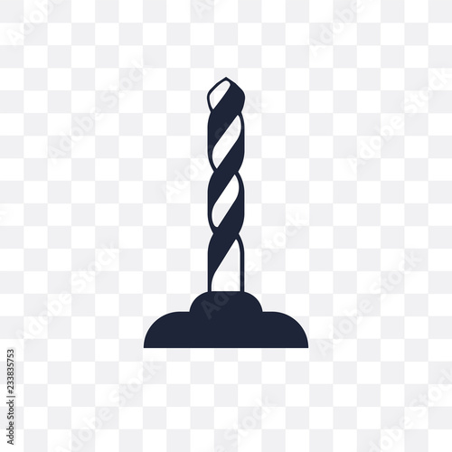 Obraz na płótnie Driller transparent icon