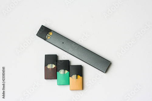 E-cigarette on white
