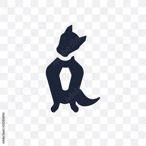 Austrailian Shepard dog transparent icon. Austrailian Shepard dog symbol design from Dogs collection.