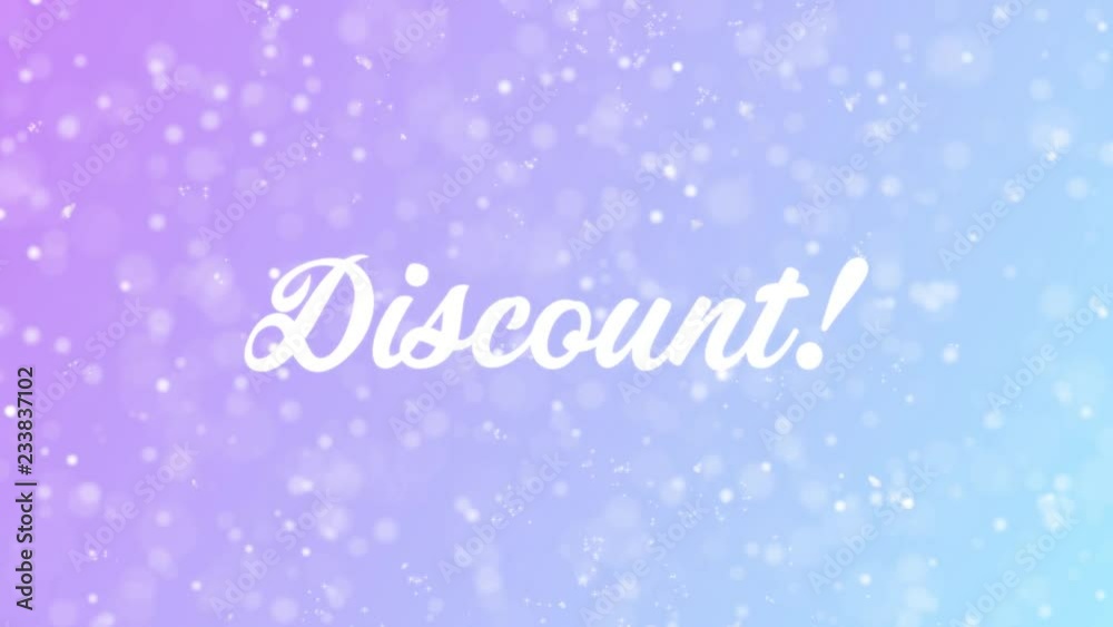 Discount Greeting card text with beautiful snow and stars particles background for celebration, wishes, events, messages, holidays, festival. Discount Greeting card text with beautiful snow and stars particles background for celebration, wishes, events, messages, holidays, festival.