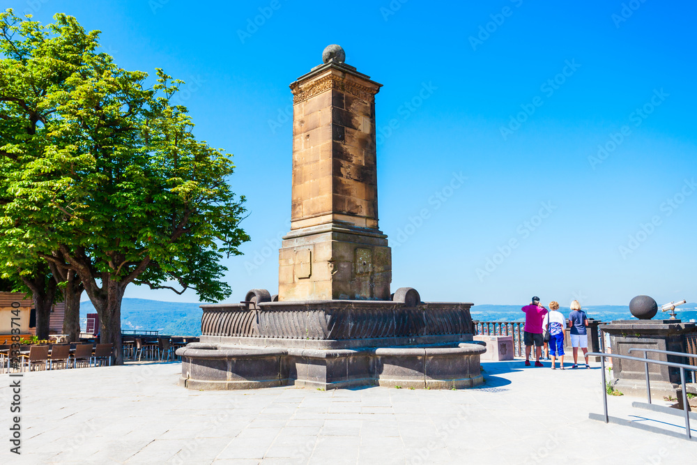 Obraz premium Ehrenbreitstein Fortress in Koblenz, Germany