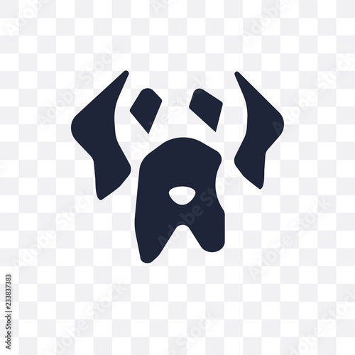 Mastiff dog transparent icon. Mastiff dog symbol design from Dogs collection.