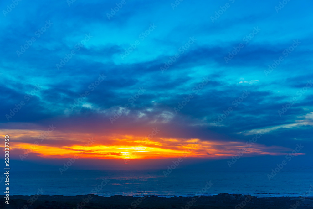 Dramatic Sunset, Los Osos, CA