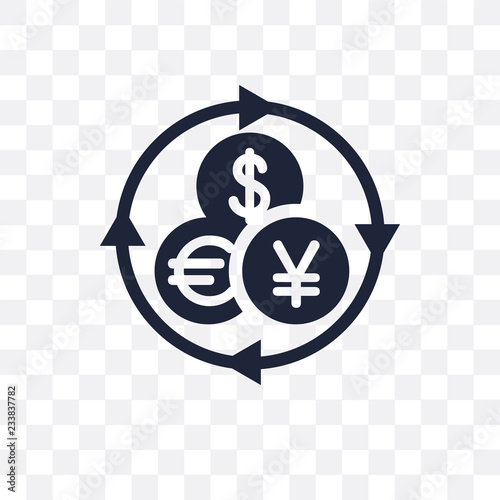 Currency transparent icon. Currency symbol design from Payment collection.