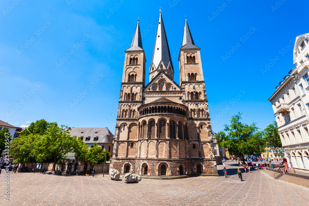 Bonn Minster cathedral in Bonn, Germany
