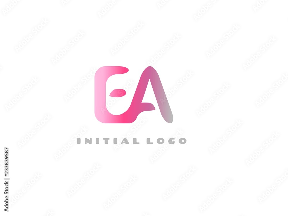 EA Initial Logo for your startup ventur EA Initial Logo for your startup ventur