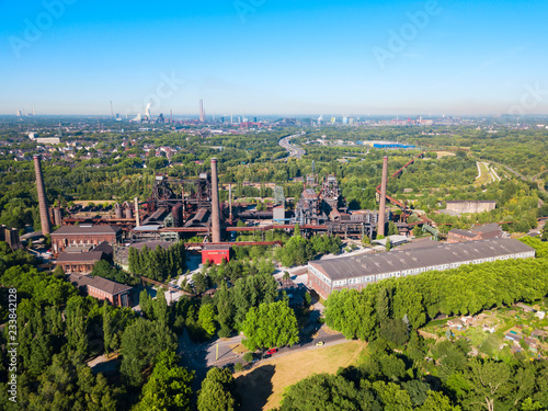 Landschaftspark industrial public park  Duisburg