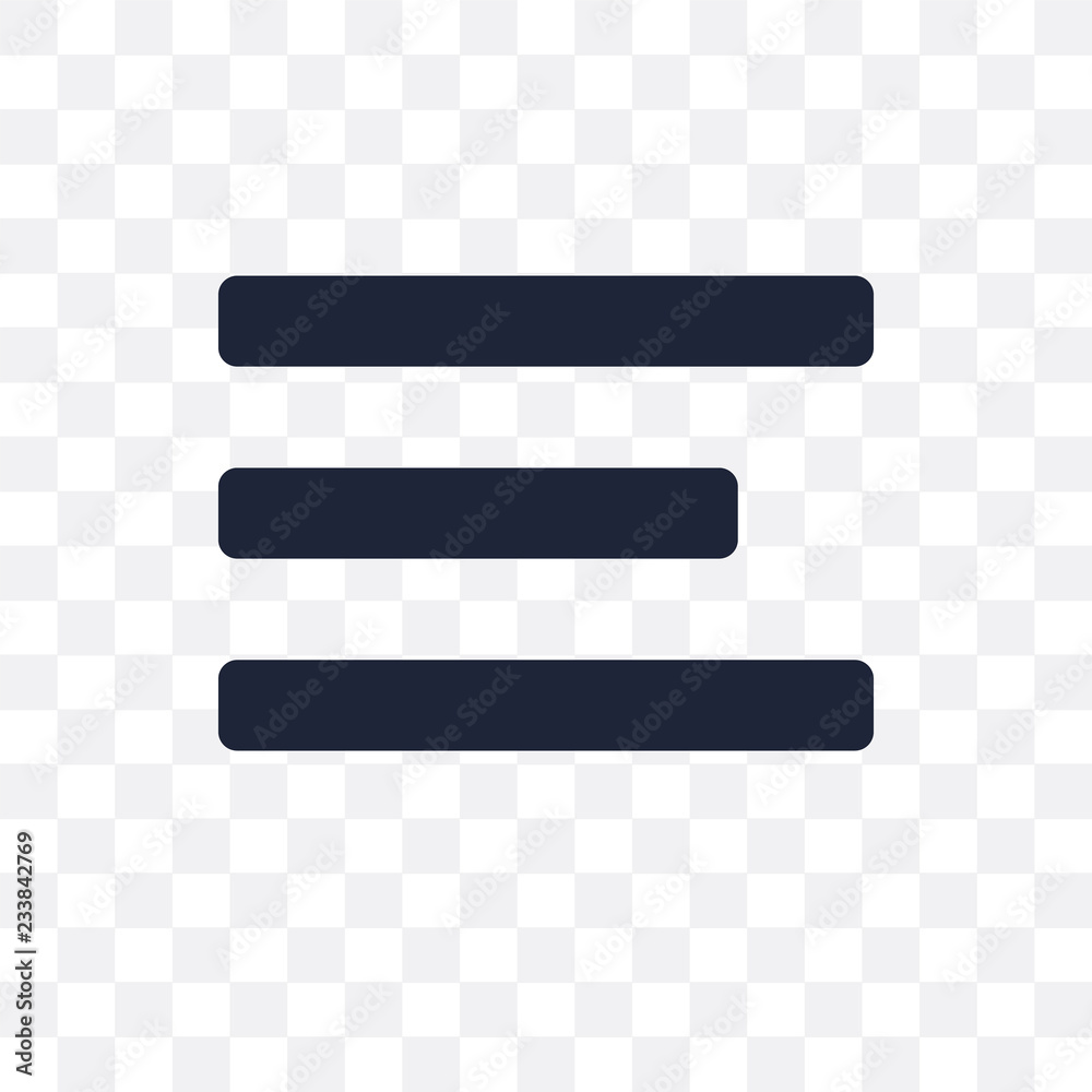Center alignment transparent icon. Center alignment symbol design from Geometry collection. Center alignment transparent icon. Center alignment symbol design from Geometry collection.