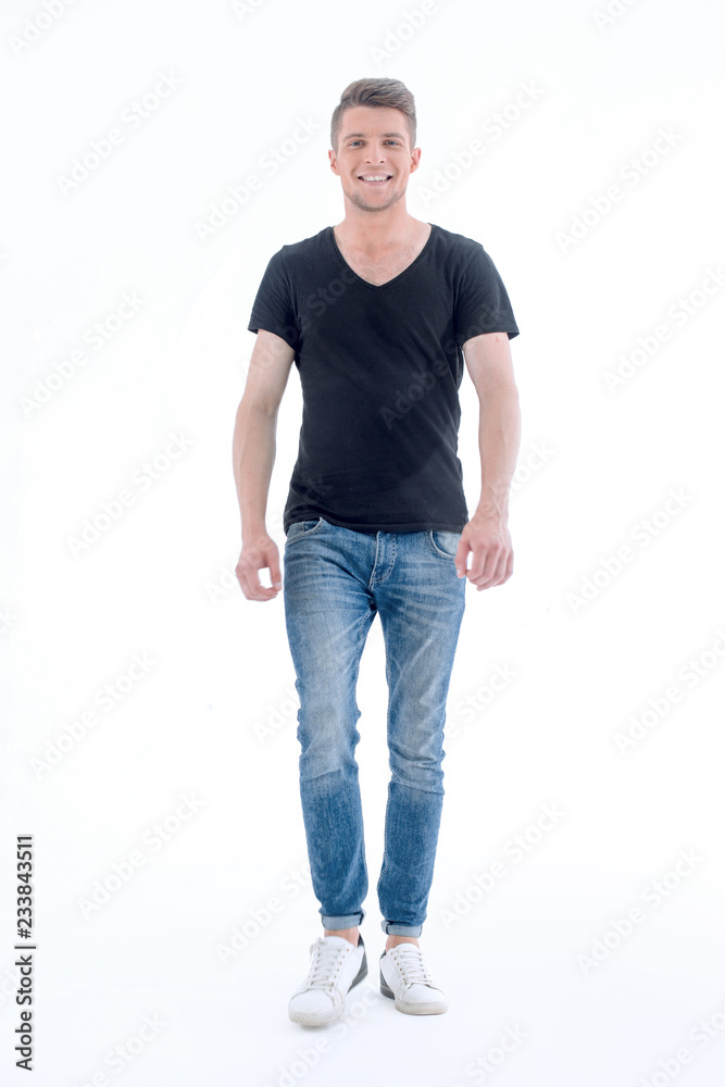 Portrait of a handsome, dark-haired guy Portrait of a handsome, dark-haired guy