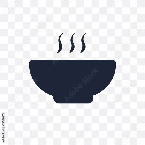 Soup transparent icon. Soup symbol design from Restaurant collection.