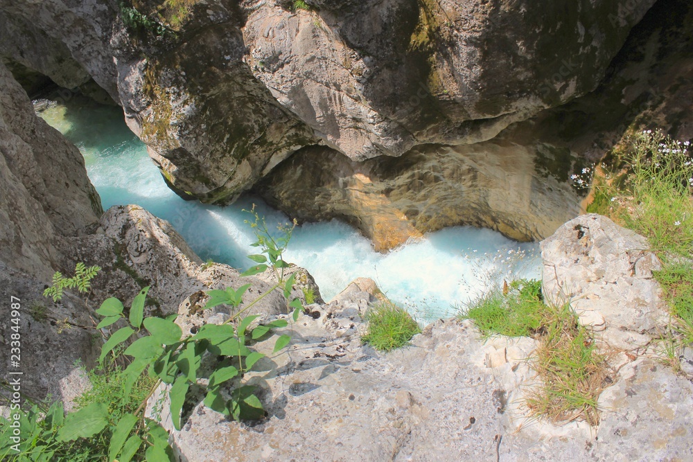  Riverbeds of Soca river, Slovenia