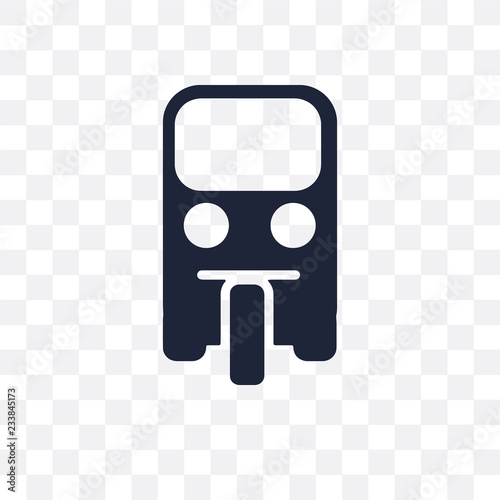 Tuk tuk transparent icon. Tuk tuk symbol design from India collection.