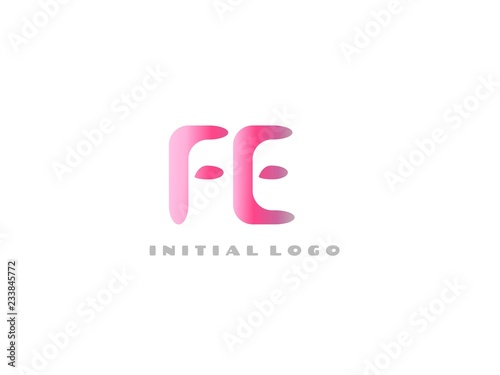  FE Initial Logo for your startup venture
