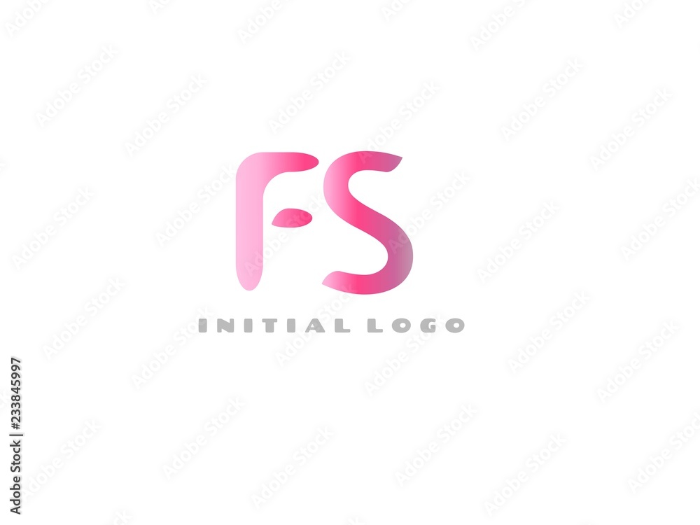 FS Initial Logo for your startup venture FS Initial Logo for your startup venture