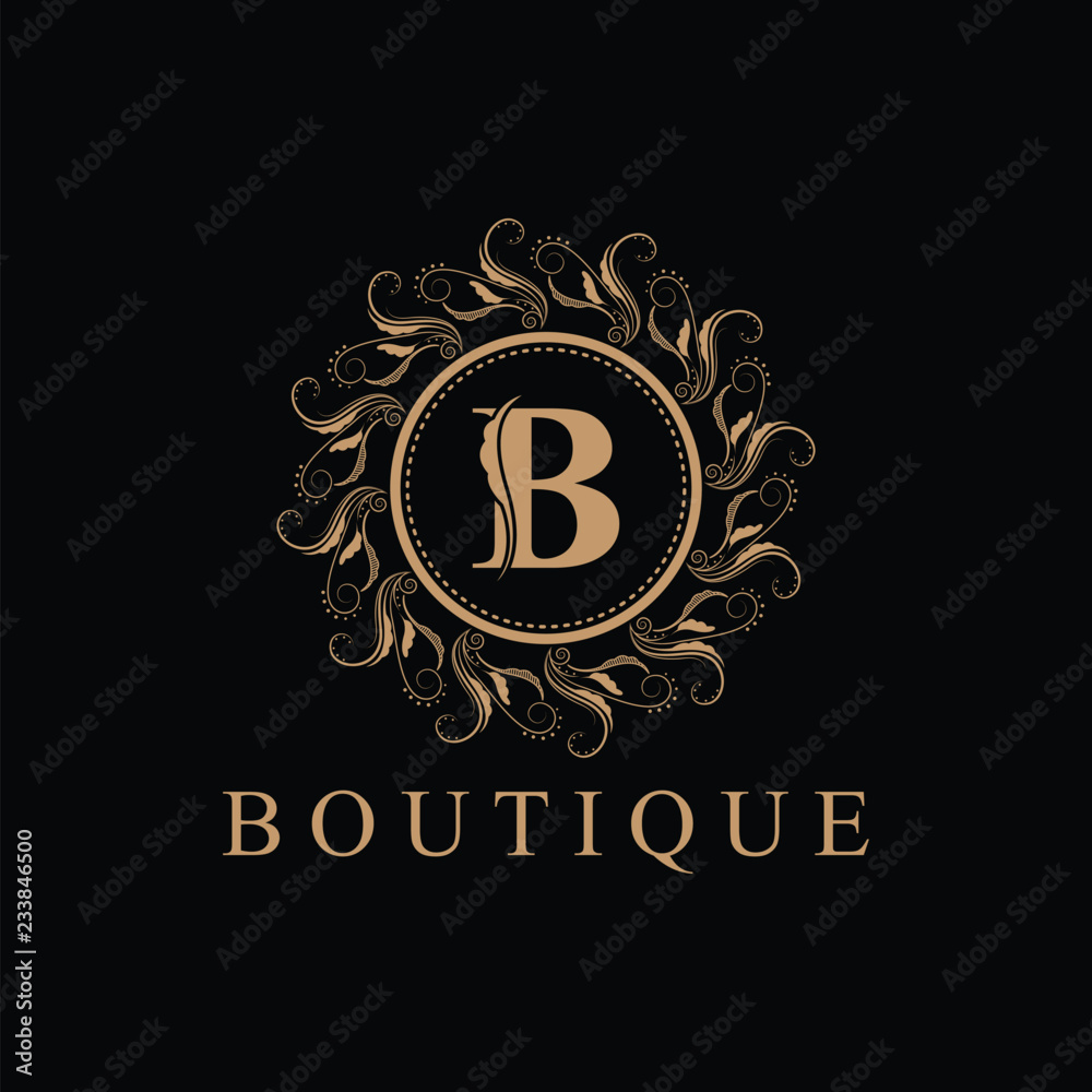 Fototapeta premium Boutique logo design vector