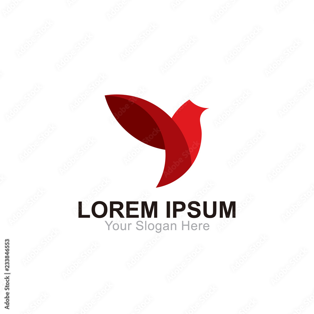 Flying bird logo inspiration Flying bird logo inspiration