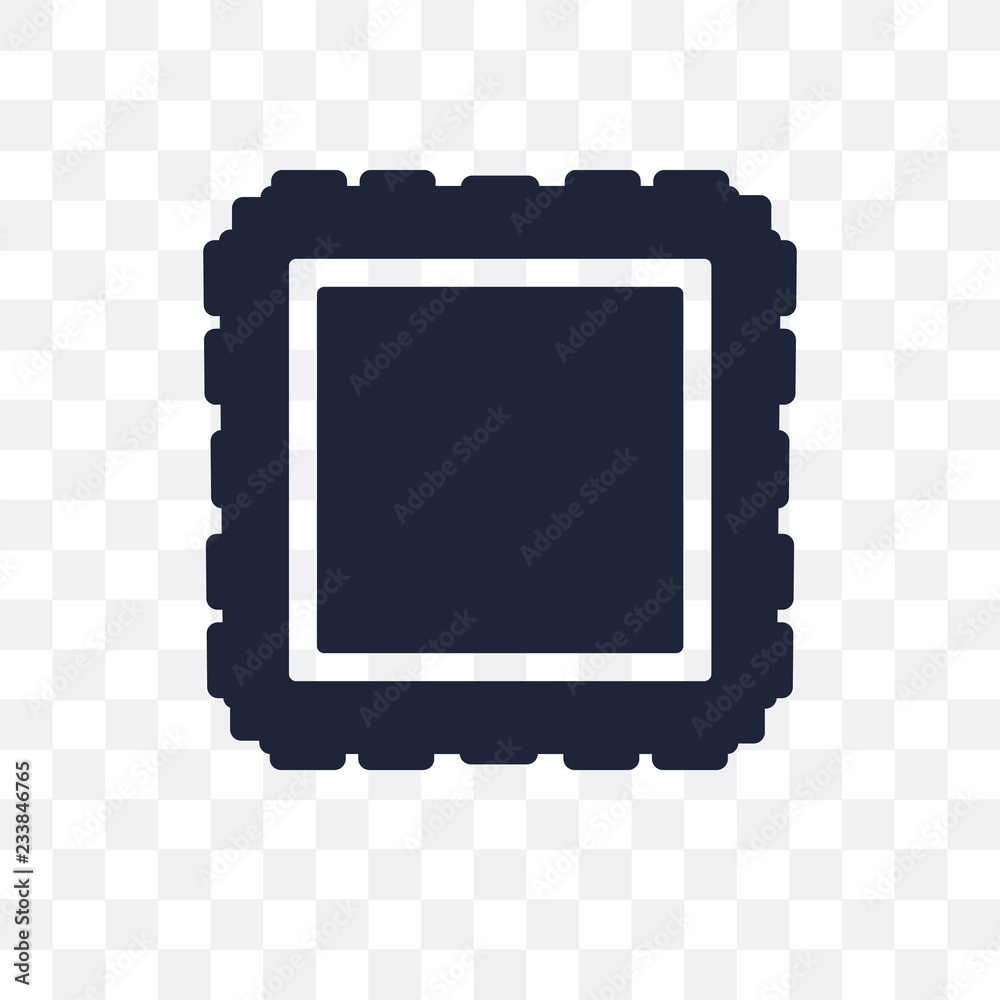 Frame transparent icon. Frame symbol design from Museum collection.