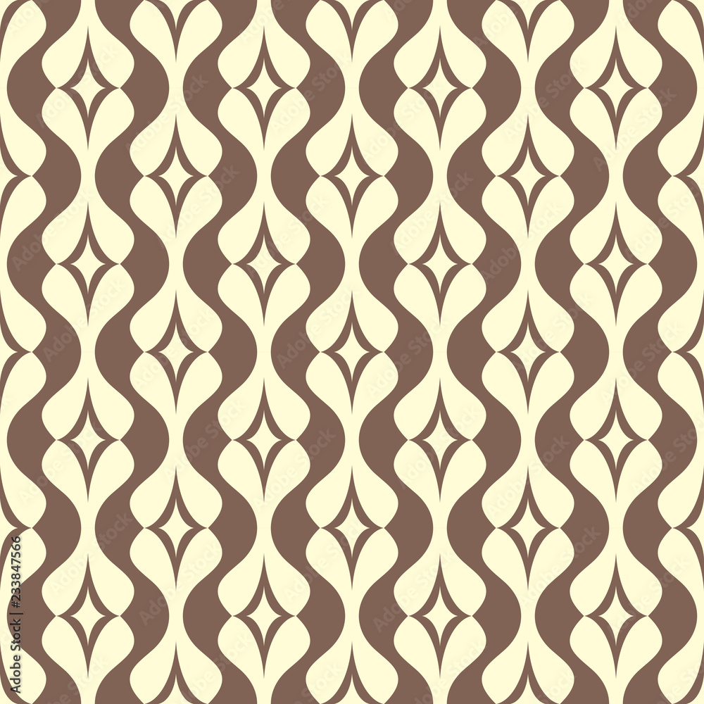 abstract seamless ornamental pattern