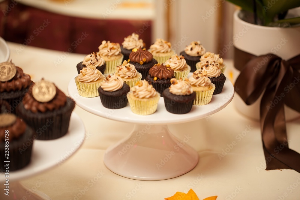decorated cupcakes
