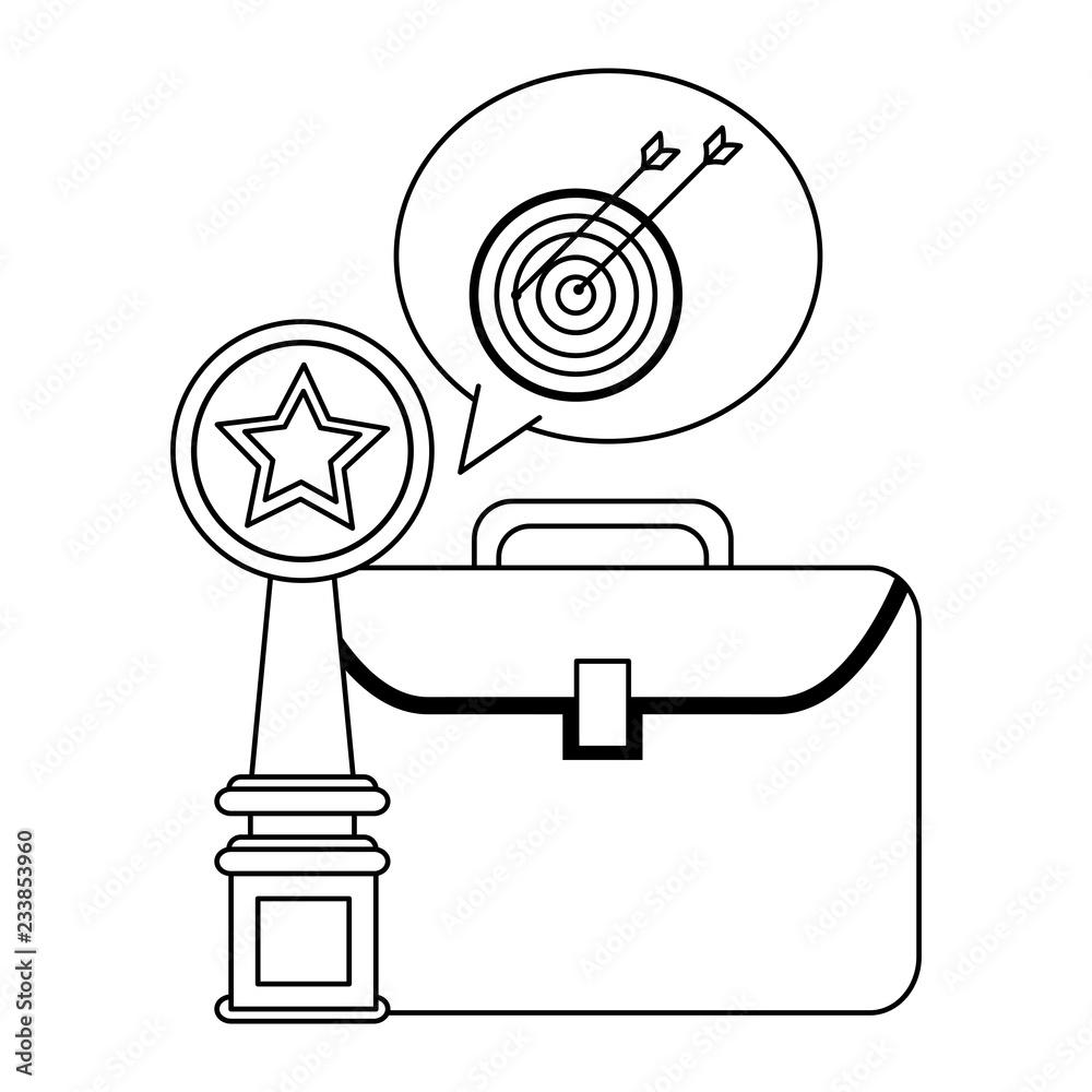 Business cup concept black and white Business cup concept black and white