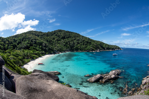 Tropical beach at Similan Islands Thailand