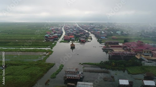 Fogest village on Inle lake