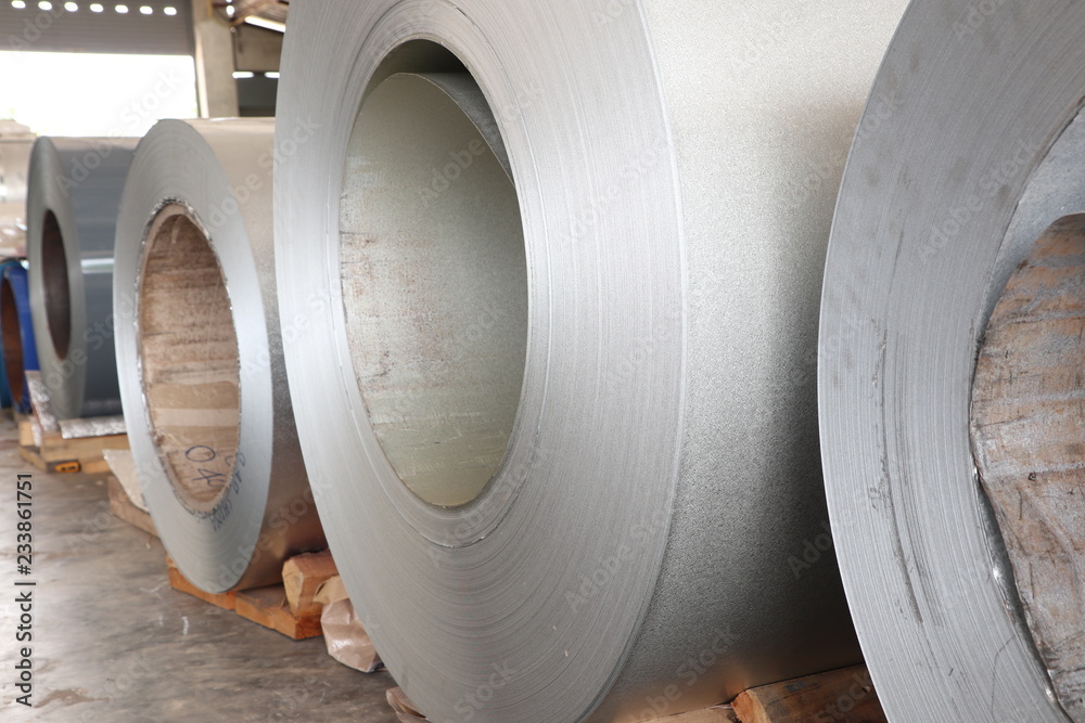 The rolls of coil steel