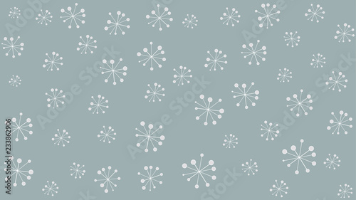 vector christmas background with snowflakes