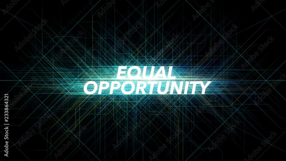 Digital Lines Tech Word - EQUAL OPPORTUNITY Digital Lines Tech Word - EQUAL OPPORTUNITY