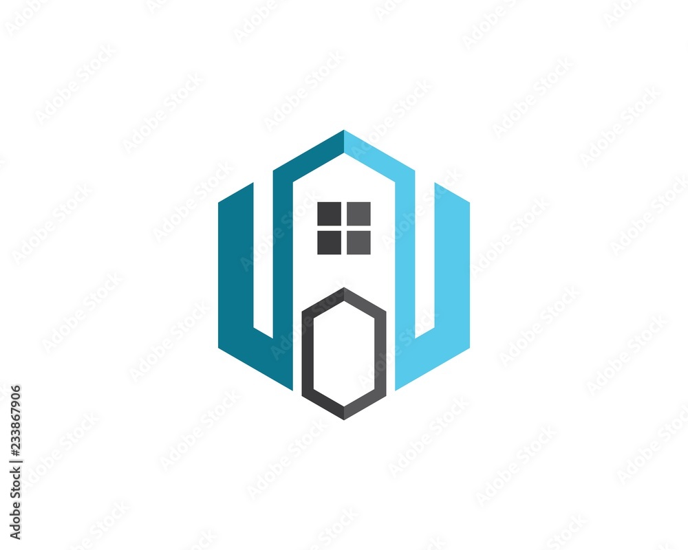 House logo illustration House logo illustration