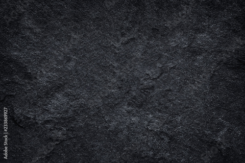 Dark grey black slate background or texture.