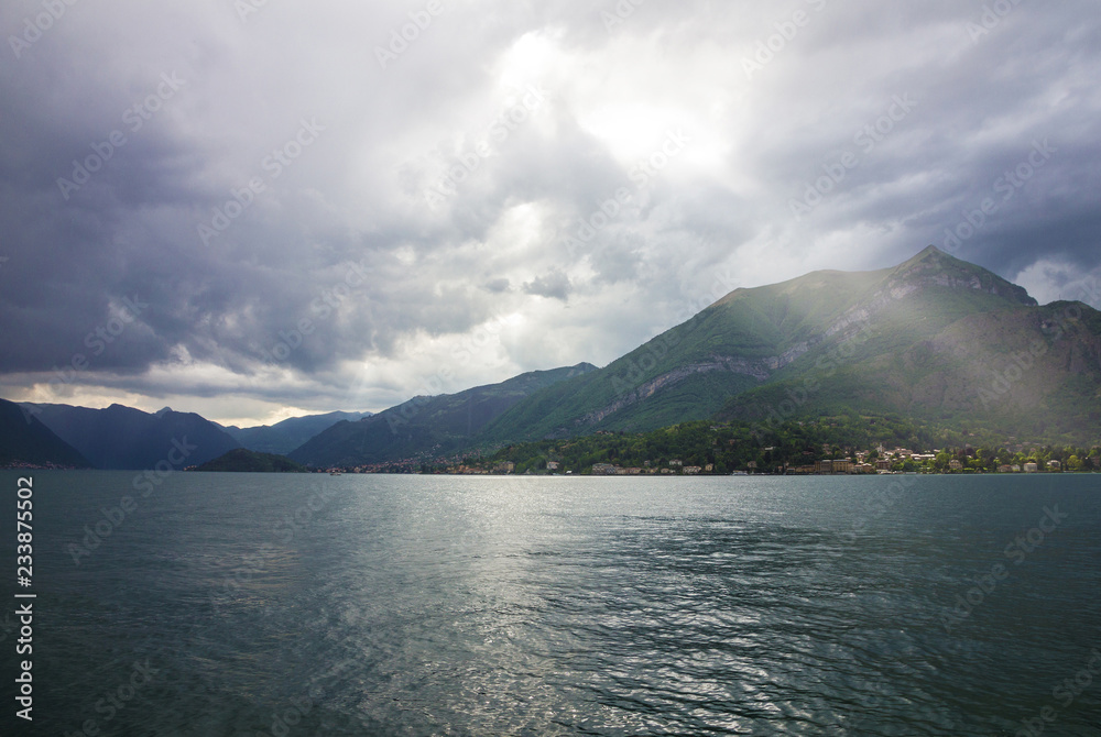 Como lake, Italy, Lombardy landscape