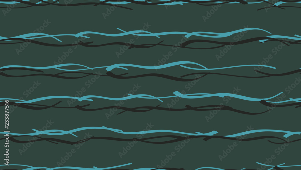 Easy pattern from smooth wavy color lines The idea of a beautiful design of packaging, tiles, textiles, wallpapers, covers, cards, corporate identity Light calligraphic waves Easy pattern from smooth wavy color lines The idea of a beautiful design of packaging, tiles, textiles, wallpapers, covers, cards, corporate identity Light calligraphic waves