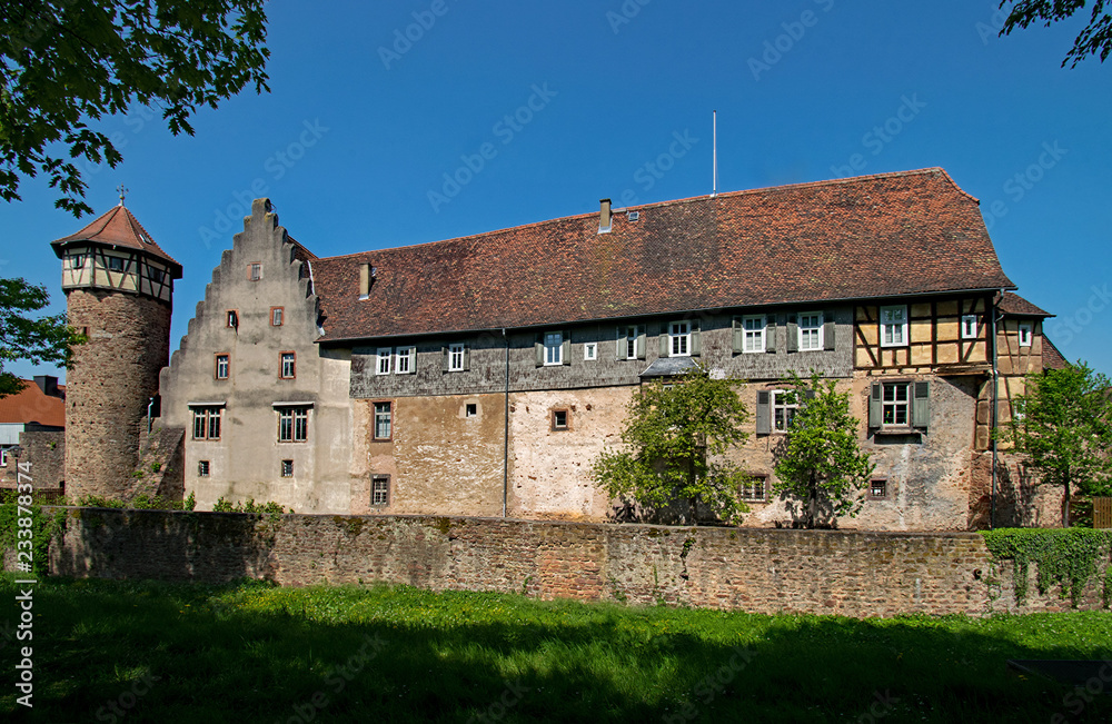 Burg Michelstadt, Michelstadt im and, Hessen, Deutschland 