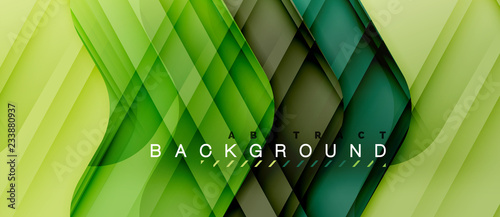 Colorful glossy arrows abstract background