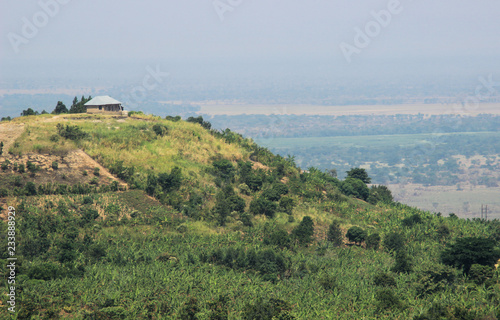 Great Rift Valley in Uganda. Africa landscare