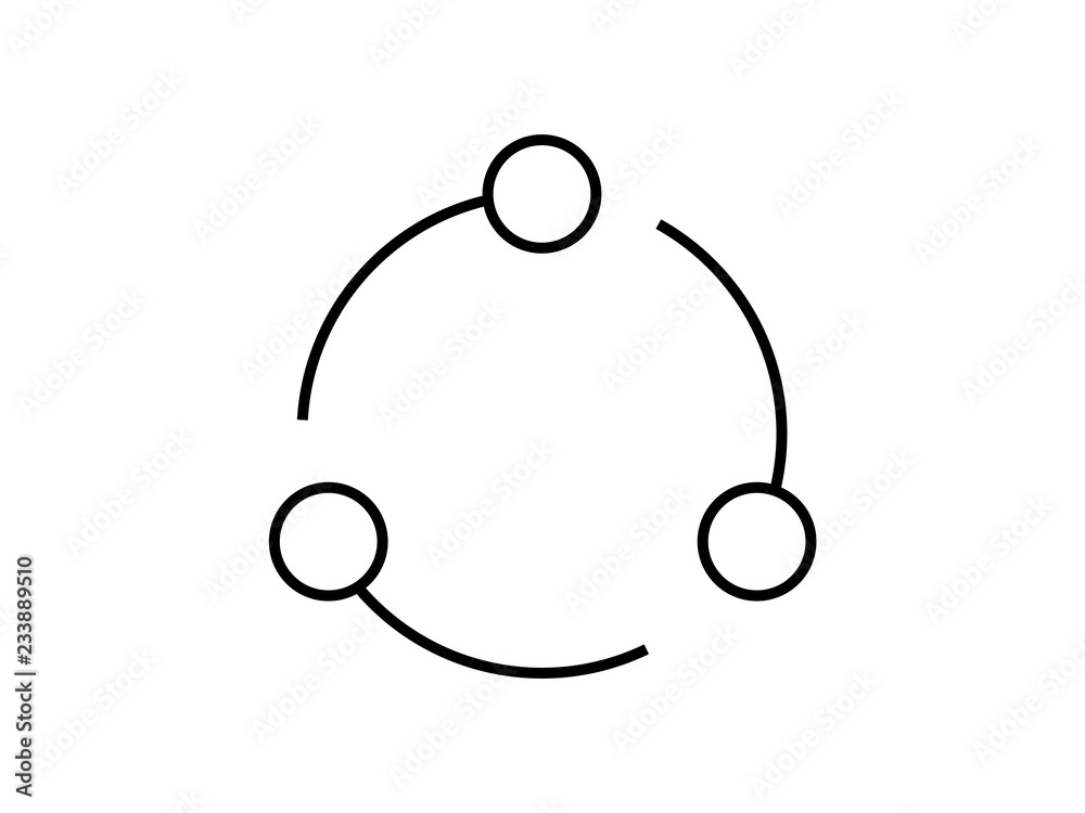 infinite loop symbol vector illustration infinite loop symbol vector illustration